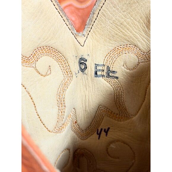 Vintage Handmade Crocodile Belly Western Boots – Women’s 7.5–8 (Men’s 6 EE) - Picture 6 of 7